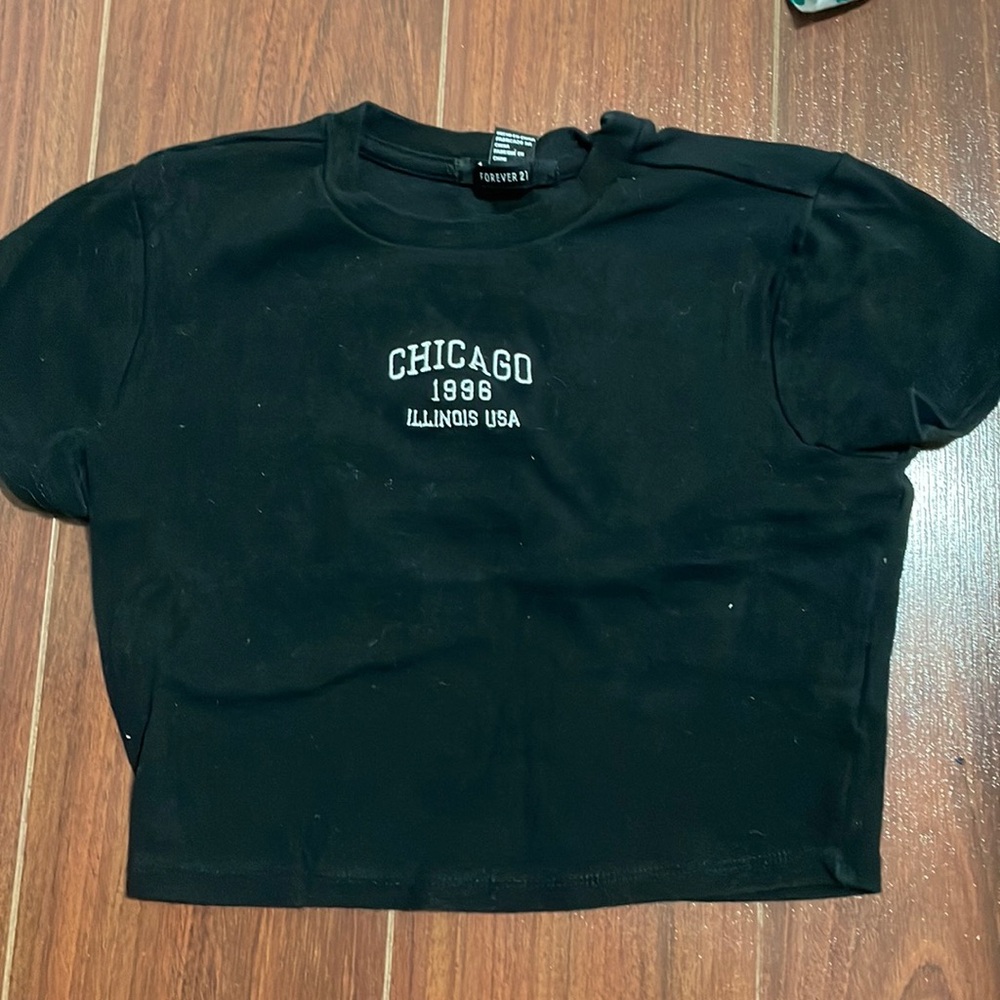 Baby tee crop top